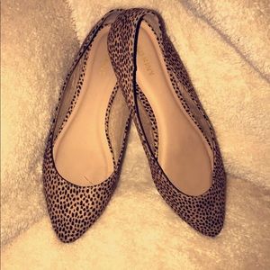 Cheetah ballet flats